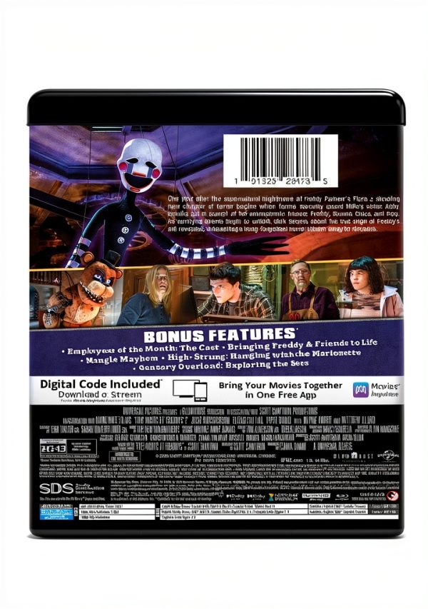 FNAF Horror Blu ray Universal 4K Edition-2